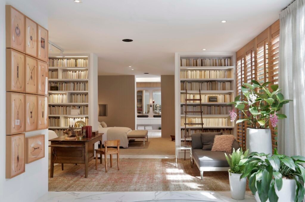 Living contemporâneo de alto padrão